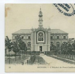 RENNES - L'Hôpital de Pont-Chaillou.