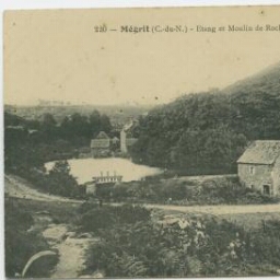 Mégrit (C.-du-N.) - Etang et Moulin de Rocherel