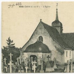 Cintré (I.-et-V.) - L'Eglise.