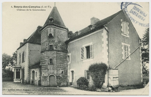 Bourg-des-Comptes (I.-et-V.)- Château de la Gouverdière