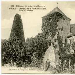 BOUEE - Château de la Rochethonnerie Côté du jardin