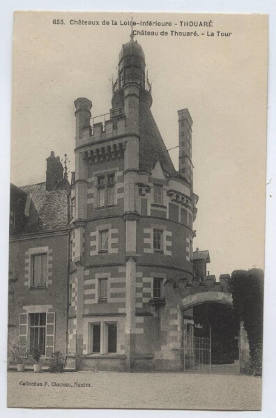 Châteaux de la Loire-Inférieure - Thouaré. Château de Thouaré. - La Tour