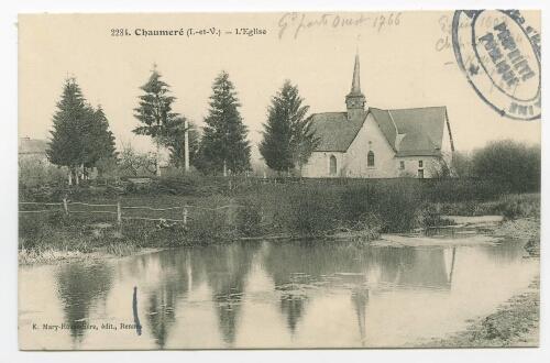 Chaumeré (I.-et-V.) - L'Eglise.