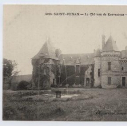 SAINT-RENAN - Le Château de Kerveatous - Façade Nord
