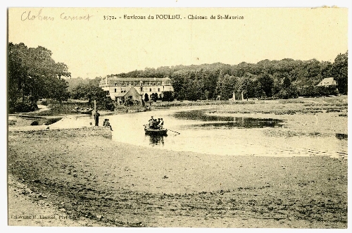 Environs du POULDU. - Château de St-Maurice