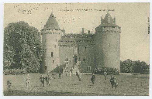Château de COMBOURG (Ille-et-Vilaine).
