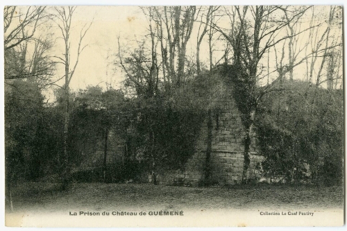 La Prison du Château de GUEMENE