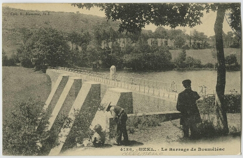 UZEL.- Barrage de Bosméléac.