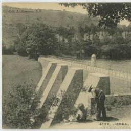 UZEL.- Barrage de Bosméléac.