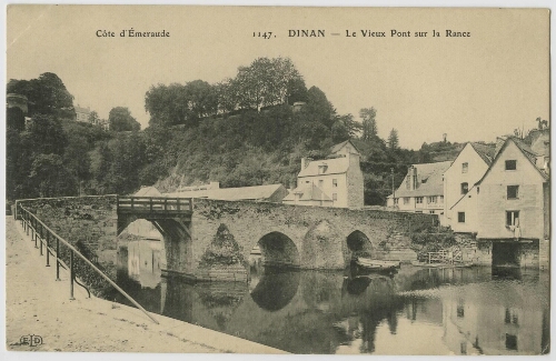 DINAN - Le Vieux Pont sur la Rance