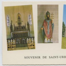 Bédée. Chapelle Saint-Urbain, pélerinage le mai. SOUVENIR DE SAINT-URBAIN