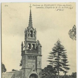 Environs de PLOUARET (Côtes-du-Nord). Lanvellec, Chapelle de N.-D. de Pitié.