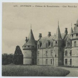 Antrain. Château de Bonnefontaine, côté Nord-Est.