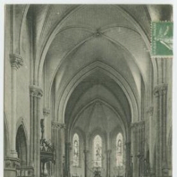 St-Ouen-de-la-Rouërie (I.-et-V.) - Intérieur de l'Eglise.