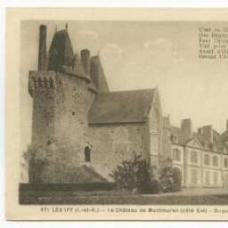 LES IFFS (I.-et-V.) - Le Château de Montmuran (côté Est) - Duguesclin y fut armé Chevalier.