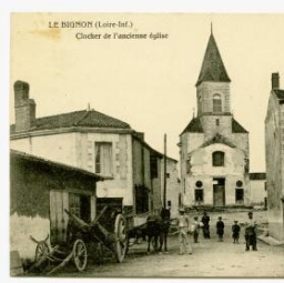 L-I LE BIGNON (Loire-Inf.) - Clocher de l'ancienne église
