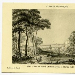 CLISSON HISTORIQUE Vue d'un ancien Château appelé le Fief du Petit-Pin, à Clisson