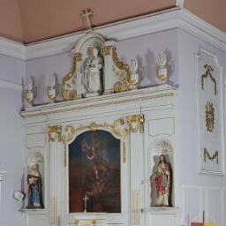 Retable dédié à saint Joseph de l'église Saint-Guinou