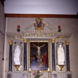 Retable de l'autel Sud de l'église Saint-Médard