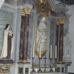 Retable de l'autel Sud de l'église Saint-Pierre