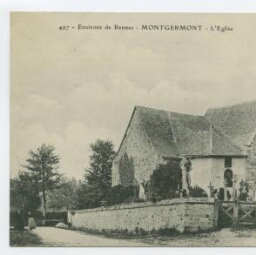 Environs de Rennes - MONTGERMONT - L'Eglise.