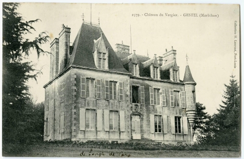 Château du Vergier. - GESTEL (Morbihan)