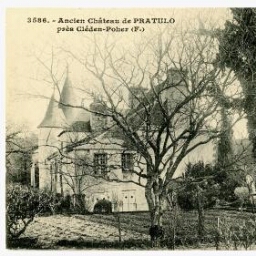 Ancien Château de PRATULO près Cléden-Poher (F.)
