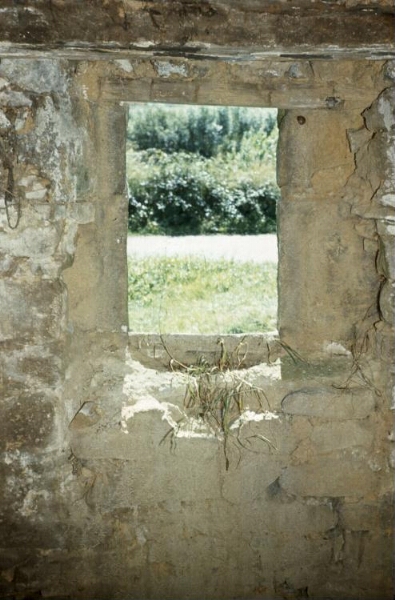 La Martyre. - Prat Menon : maison, fenêtre.