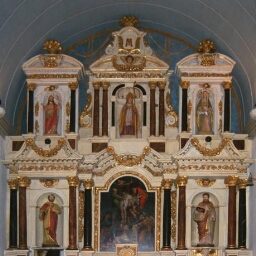 Retable de l'autel principal de l'église Saint-Marse