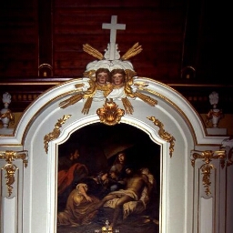 Retable de l'autel Sud de l'église Saint-Pierre-et-Saint-Paul