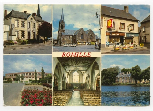 ROMILLE (Ille-et-Vilaine) Située au nord-ouest de Rennes