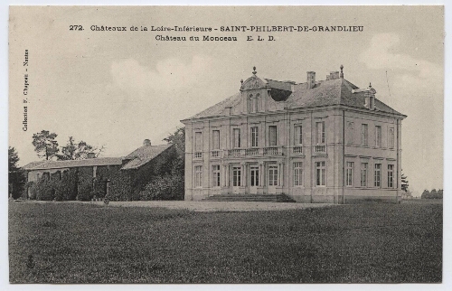 Châteaux de la Loire-Inférieure - SAINT-PHILBERT-DE-GRANDLIEU. Château de Monceau