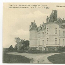 Château des Etang en Goven (Environs de Rennes) - A M. le Comte de Bréhand.