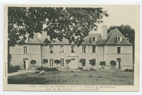 NOYAL-sur-SEICHE (I.-et-V.). - Château de Mouillemuse.