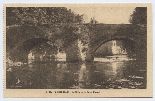 QUIMPERLE.- L'Ellée et le Pont Fleuri