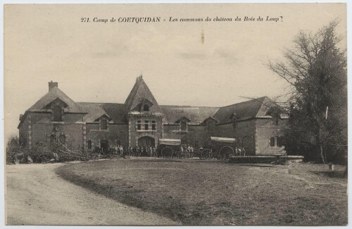 Camp de Coëtquidan - Les communs du château du Bois du Loup