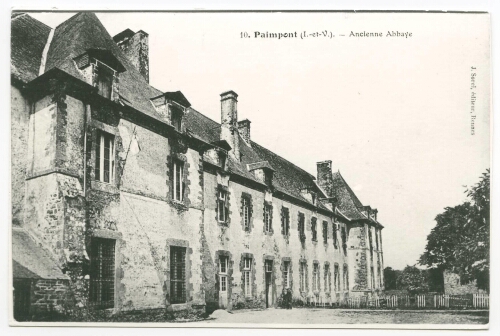 Paimpont (I.-et-V.). - Ancienne Abbaye.