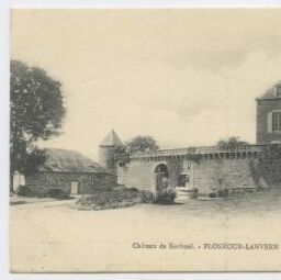 Château de Kerhuel.- PLONEOUR-LANVERN (Finistère)
