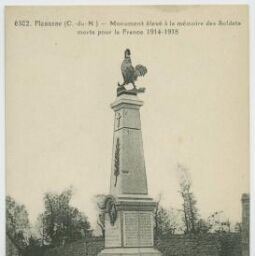 Plouasne (C.-du-N.) - Monument élevé à la mémoire des Soldats morts pour la France