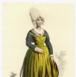 Anciens Costumes Bretons. Femme de Lambezellec