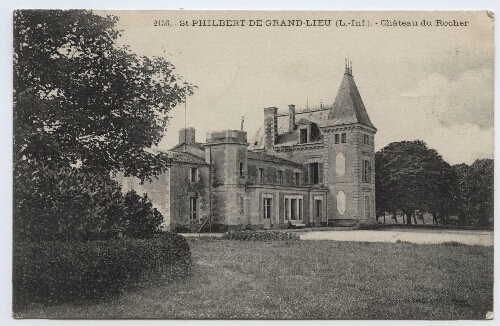 St-PHILBERT-DE-GRAND-LIEU (L.-Inf.). - Château du Rocher