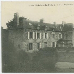 St-Rémy-du-Plein (I.-et-V.) - Château de la Haye-Dirée.