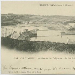 PLOUGUIEL, environs de Tréguier. - le Pont St François et le Pont Noir sur le Guindy