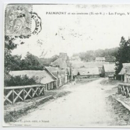 PAIMPONT et ses environs (Il.-et-V.) - Les Forges, Vue générale.
