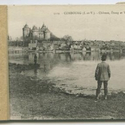 COMBOURG (I. et V.). - Château, Etang et vue générale.