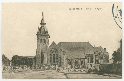 Saint-Meen (I.-et-V.). - L'Eglise