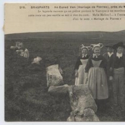 BRASPARTS An Eured Ven (mariage de Pierres), près du Mont St-Michel, Route de Morlaix.
