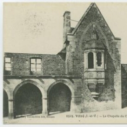 Vitré(I.etV.) - La chapelle du château et chaire extérieure.