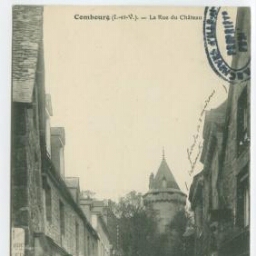 Combourg (I.-et-V.). - La Rue du Château.