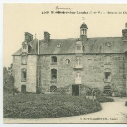 St-Hilaire-des-Landes (I.-et-V.) - Hospice de Chaudeboeuf , côté Nord.